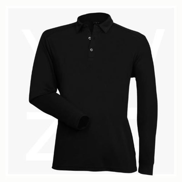 PASSU Merchandise | Freshen 1043 Mens Long Sleeve Polos | STENCIL