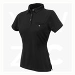 1163-Boston-Ladies-Polo-BlackCharcoal