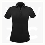 1166-Sorona-Ladies-Polos-Black