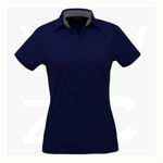 1164-Kahve-Ladies-Polos-Navy-Platinum