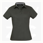 1164-Kahve-Ladies-Polos-Charcoal-Platinum