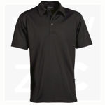 1054-Glacier-Mens-Polos-Black