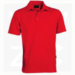 1054-Glacier-Mens-Polos-Red