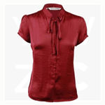 M8810-Women's-Tie-Neck-Blouse-Shiraz