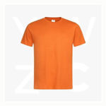 ST2000-Men's-Classic-Tee-Model-Orange