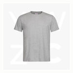 ST2000-Men's-Classic-Tee-Model-GreyHeather