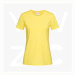 ST2600-Women's-Classic-Tee-Yellow