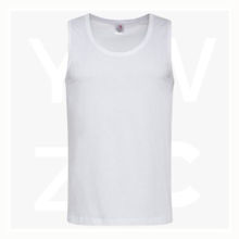 ST2800-Men's-Classic-Tank-Top-White