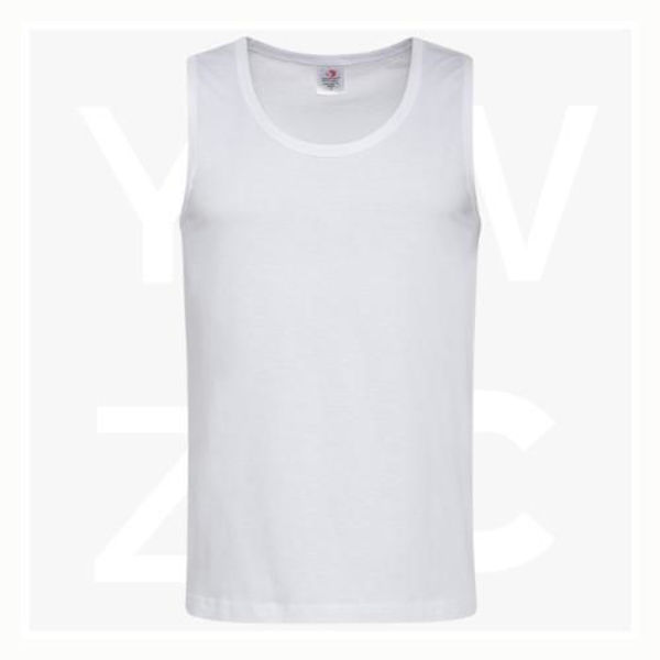 ST2800-Men's-Classic-Tank-Top-White