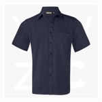 M7600S-Men's CoolDry-Short Sleeve Shirt-Denim
