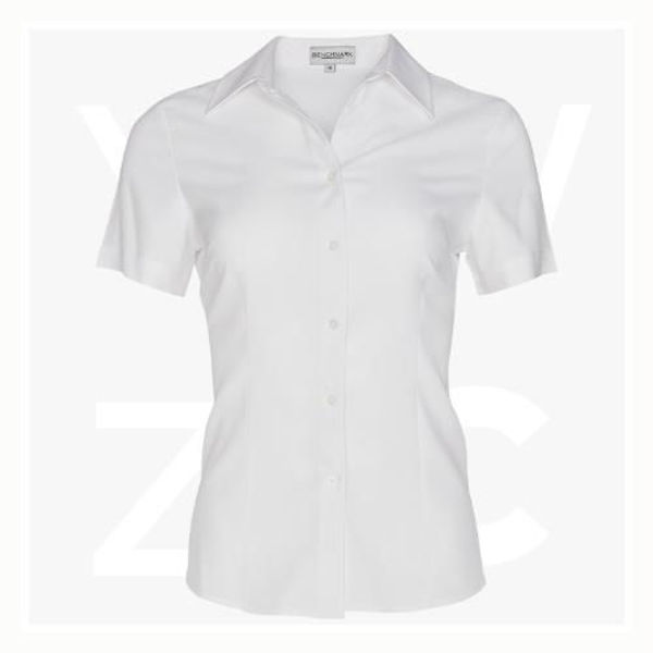 M8600S - Women's -CoolDry - Short Sleeve Shirt - White
