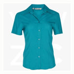 M8600S - Women's -CoolDry - Short Sleeve Shirt - Teal