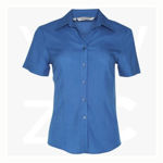 M8600S - Women's -CoolDry - Short Sleeve Shirt - Royal