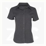 M8600S - Women's -CoolDry - Short Sleeve Shirt - Charcoal