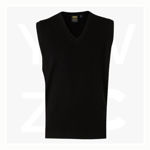 WJ02-Unisex-Wool-Acrylic-V-Neck-Vest-Navy