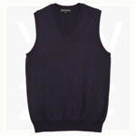 M9601-Women’s-V-Neck-Vest-NavyBlue