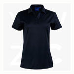 PS34B-Victory Truedry-Short Sleeve Polo-Navy