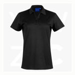 PS34B-Victory Truedry-Short Sleeve Polo-Black