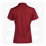 PS34B-Victory Truedry-Short Sleeve Polo-Ruby-Back