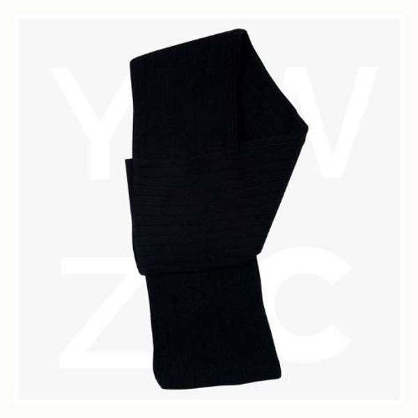 SCF02-Cable Knit Scarf-Black