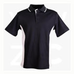 PS73-Teammate Polo-Men's-NavyWhite