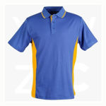 PS73-Teammate Polo-Men's-RoyalGold