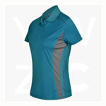 PS80-Pursuit Polo-Ladies-AegeanBlueAsh-Side