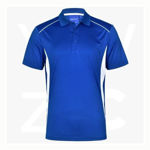 PS79-PursuitPolo- Men's-RoyalWhite