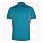 PS79-PursuitPolo- Men's-AegeanBlueAsh