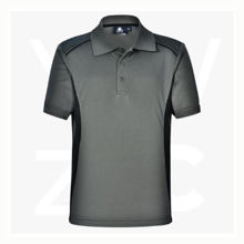 PS79K-Pursuit Polo-Kids-AshBlack