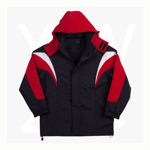 JK28-BathurstTri-colourJacketWithHood-Unisex-NavyWhiteRed