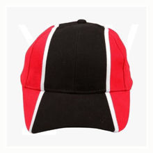 CH83-Tri-Colour-Cap-BlackWhiteRed