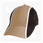 CH83-Tri-Colour-Cap-SandstoneWhiteBlack-Side