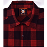 WT11-Unisex-Classic-Flannel-Plaid-LS-Shirt-BlackWine-Collar