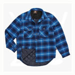 WT07-Unisex-Quilted-Flannel-Shirt-Style-Jacket-NavyBlue-Inside