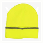 CH23-Thinsulated-Cuff-Beanie-FluoroYellow-Back