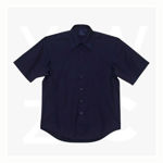 BS08S-Men's-Telfon-Executive-Short-Sleeve-Shirt-Navy