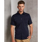 M7911-Men's-Short-Sleeve-Military-Shirt-Navy-Model