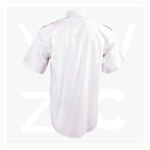 BS06S-Epaulette-Short-Sleeve-Unisex-White-Back