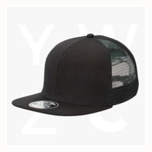 LL4391-Youth-Snapback-Trucker-BlackBlack