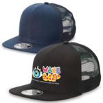 LL4391-Youth-Snapback-Trucker-With-Logo