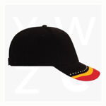 LL4354-Serpent-Cap-BlackGoldRed-Side