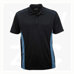 7011-Player-Mens-Polo-Black-Mid Blue