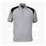 1022-Club-Mens -Polos-SilverBlack