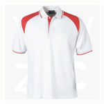 1022-Club-Mens -Polos-WhiteRed