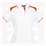 1023-Club-Ladies -Polos-WhiteRed