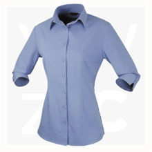 2135Q-Candidate-Ladies-3Q-Shirt-SkyBlue