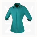 2135Q-Candidate-Ladies-3Q-Shirt-Teal