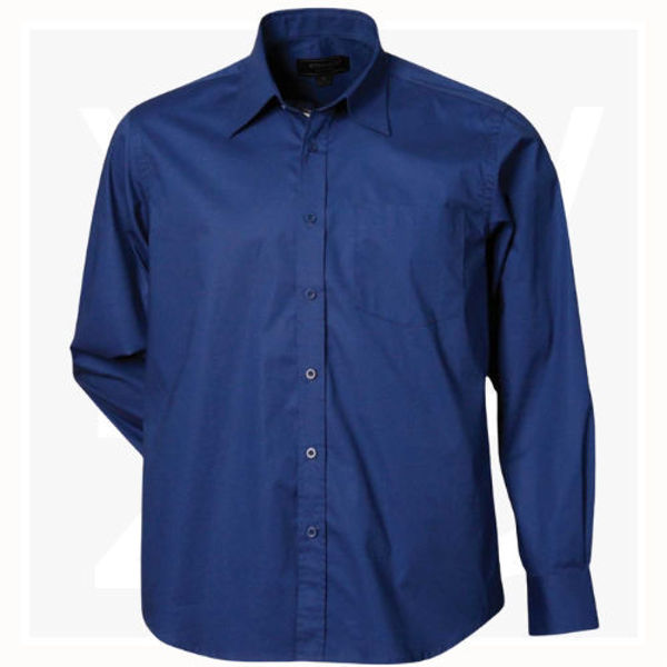 2029-Stratagem-Mens-LS-Shirt-FrenchBlue