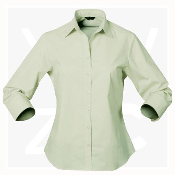 2129-Stratagem-Ladies-3Q-Shirt-KiwiGreen